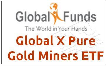 Global X Pure Gold Miners ETF (GGGG) .
